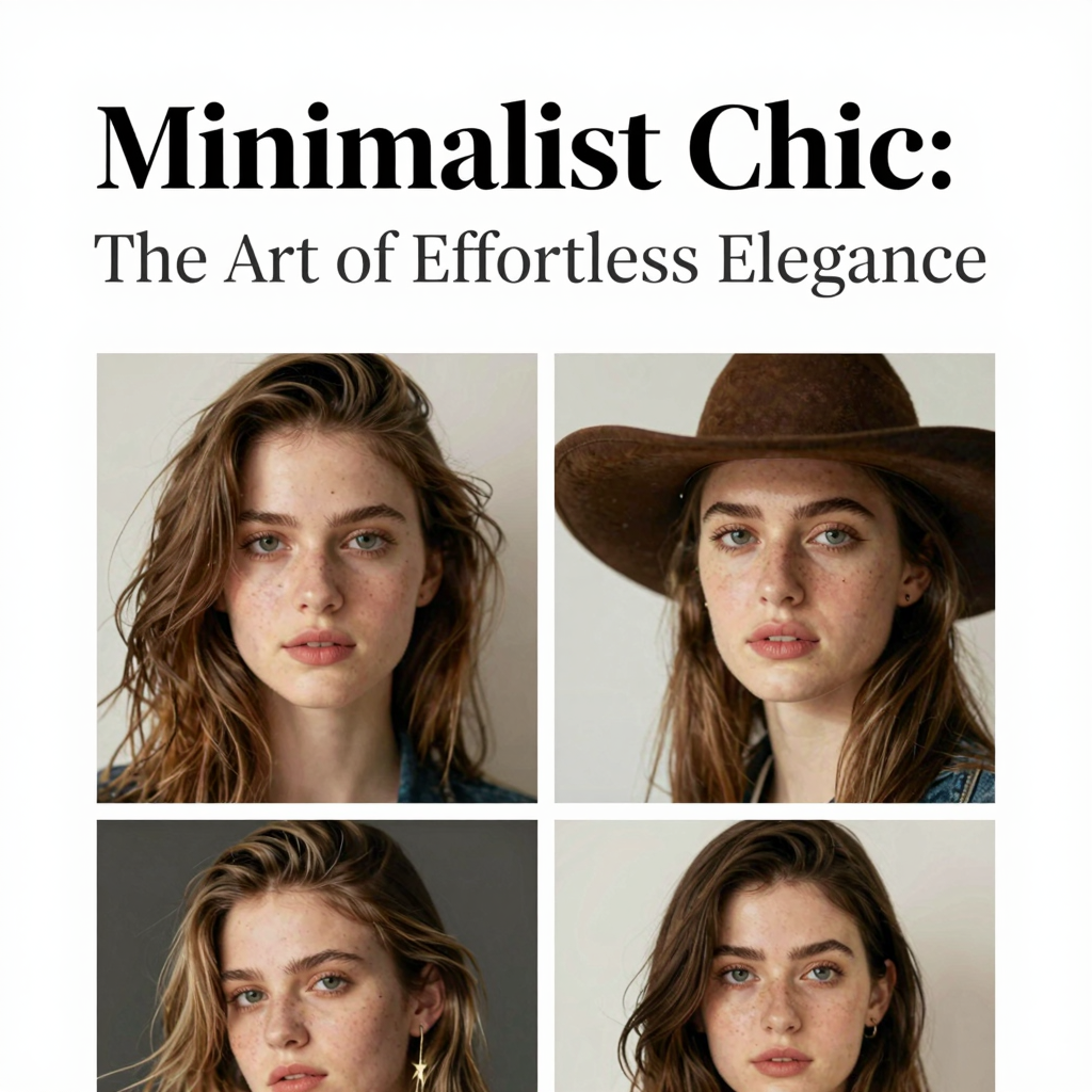 Minimalist Chic: The Art of Effortless Elegance