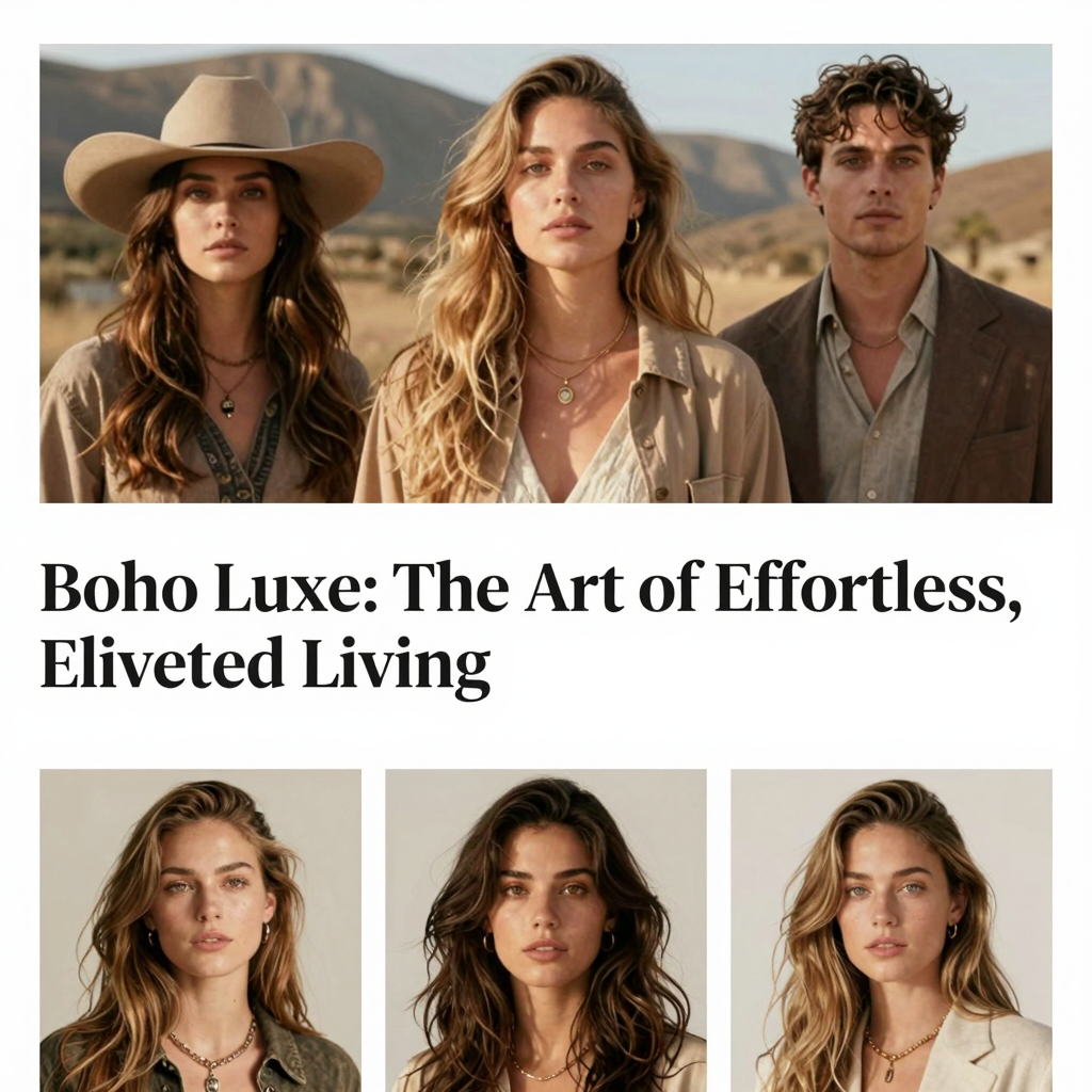 Boho Luxe: The Art of Effortless, Elevated Living
